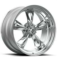 15" Staggered American Racing Wheels Vintage VN515 Torq Thrust II 1 PC Polished Rims